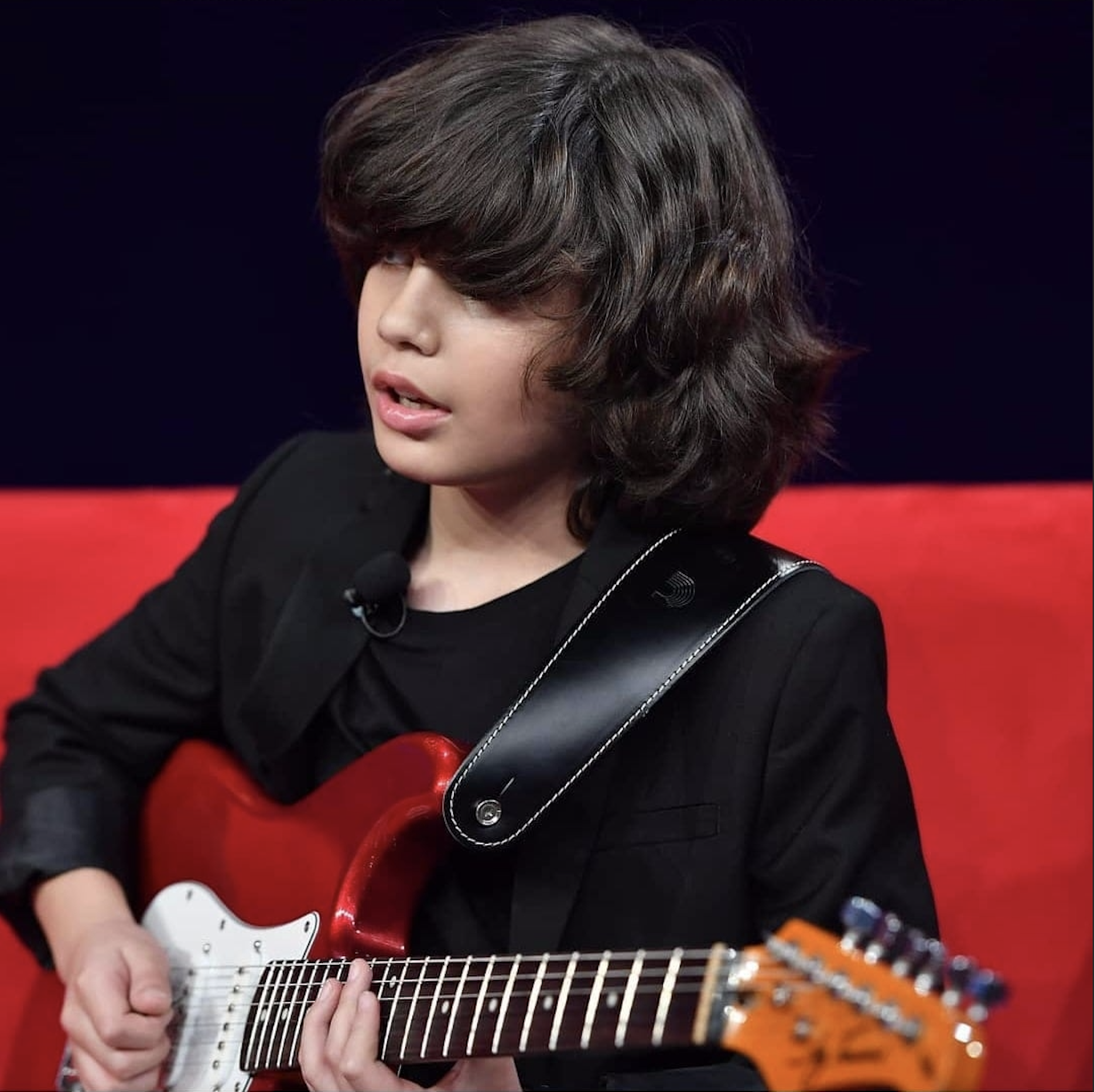 Tameem Masadeh performing on Little Big Star TV show